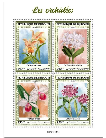 n° 3381/3384 - Timbre DJIBOUTI Poste