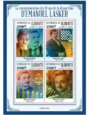 n° 3441/3444 - Timbre DJIBOUTI Poste