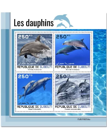 n° 3467/3470 - Timbre DJIBOUTI Poste