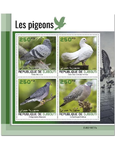 n° 3479/3482 - Timbre DJIBOUTI Poste