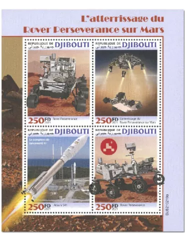 n° 3527/3530 - Timbre DJIBOUTI Poste