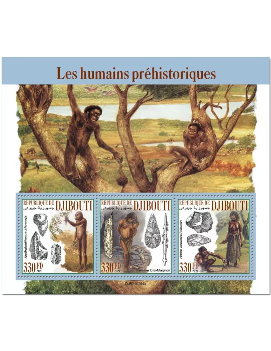 n° 3550/3552 - Timbre DJIBOUTI Poste