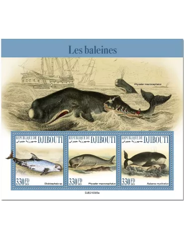 n° 3553/3555 - Timbre DJIBOUTI Poste