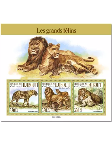 n° 3556/3558 - Timbre DJIBOUTI Poste