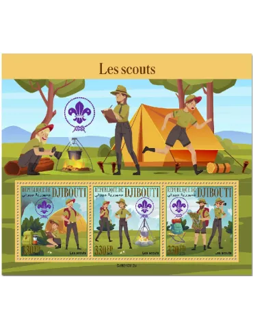 n° 3574/3576 - Timbre DJIBOUTI Poste