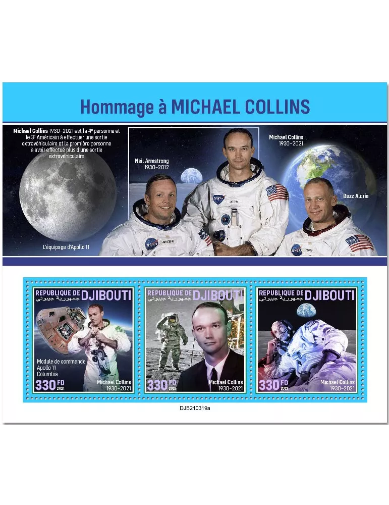 n° 3598/3600 - Timbre DJIBOUTI Poste