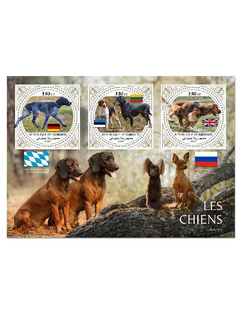 n° 3622/3624 - Timbre DJIBOUTI Poste