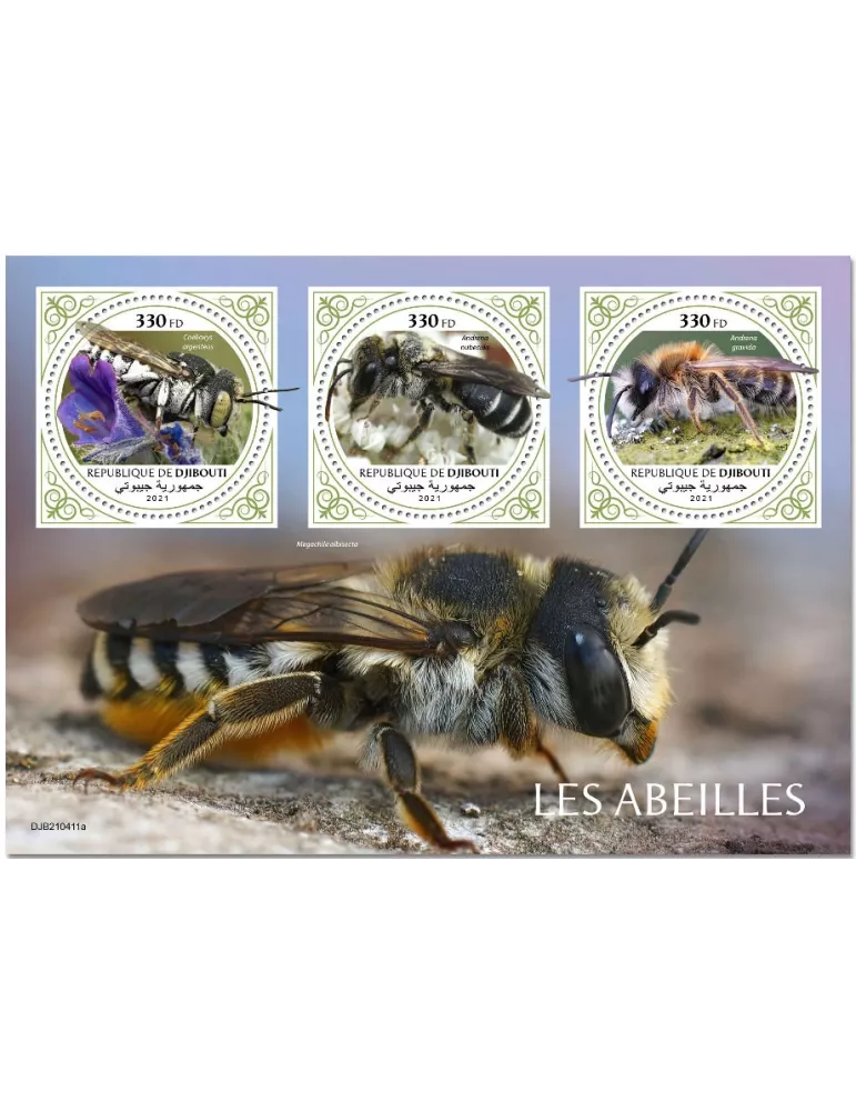 n° 3634/3636 - Timbre DJIBOUTI Poste