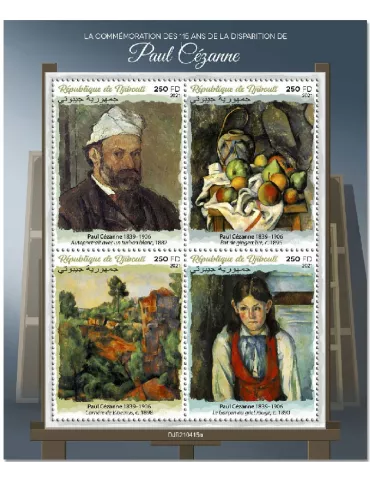 n° 3646/3649 - Timbre DJIBOUTI Poste