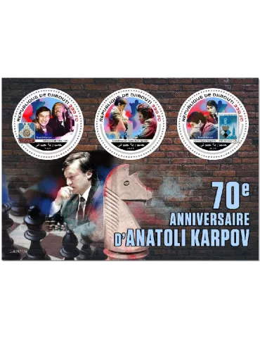 n° 3652/3654 - Timbre DJIBOUTI Poste