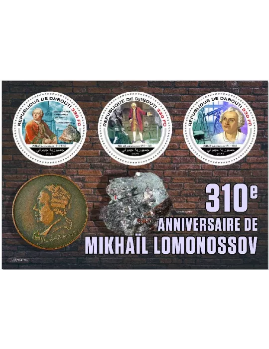 n° 3658/3660 - Timbre DJIBOUTI Poste