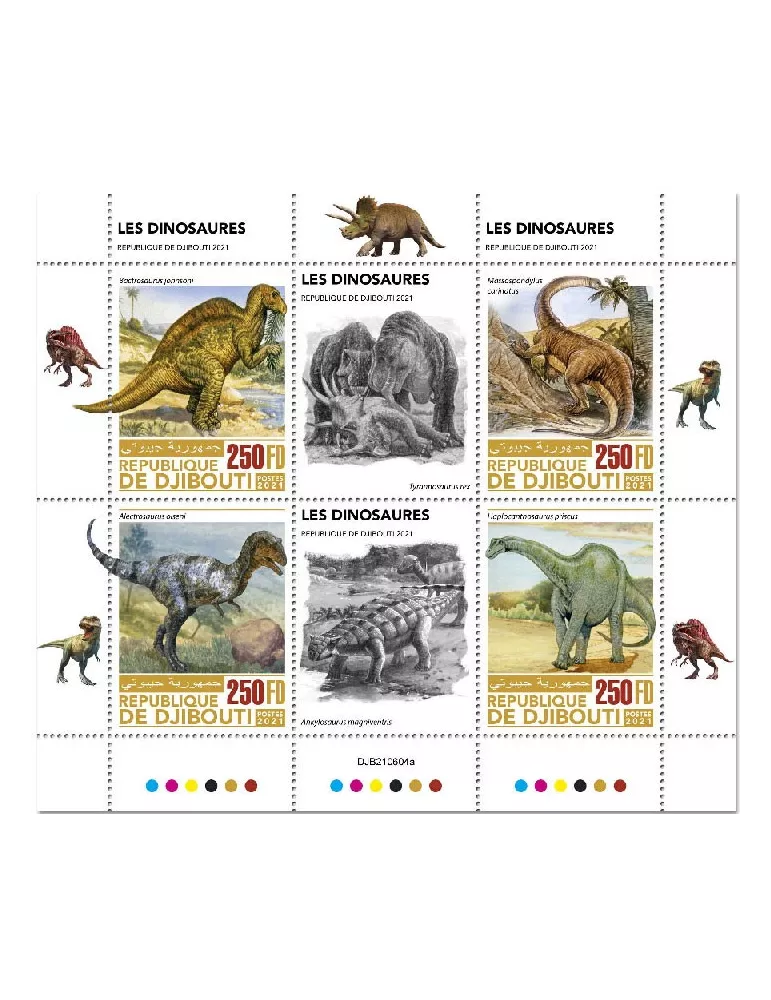 n° 3769/3772 - Timbre DJIBOUTI Poste