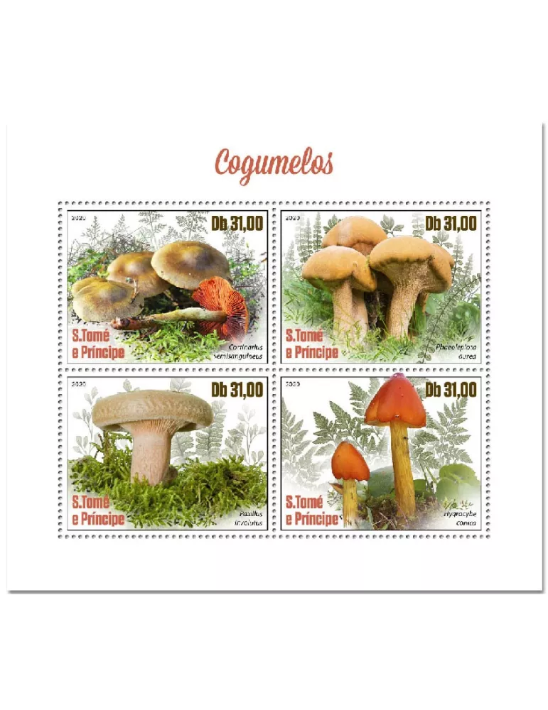 n° 7245/7248 - Timbre SAINT-THOMAS ET PRINCE Poste