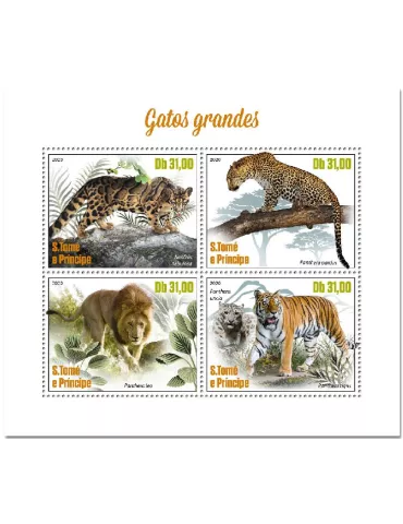 n° 7261/7264 - Timbre SAINT-THOMAS ET PRINCE Poste