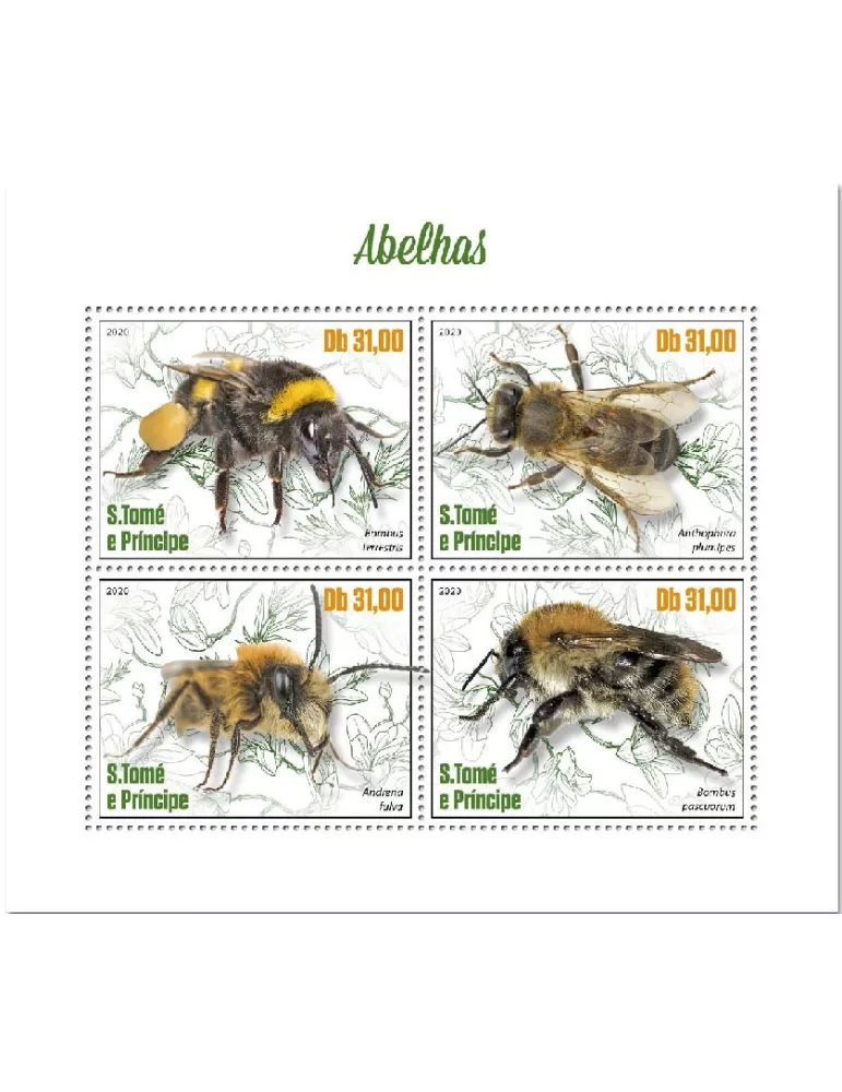 n° 7277/7280 - Timbre SAINT-THOMAS ET PRINCE Poste