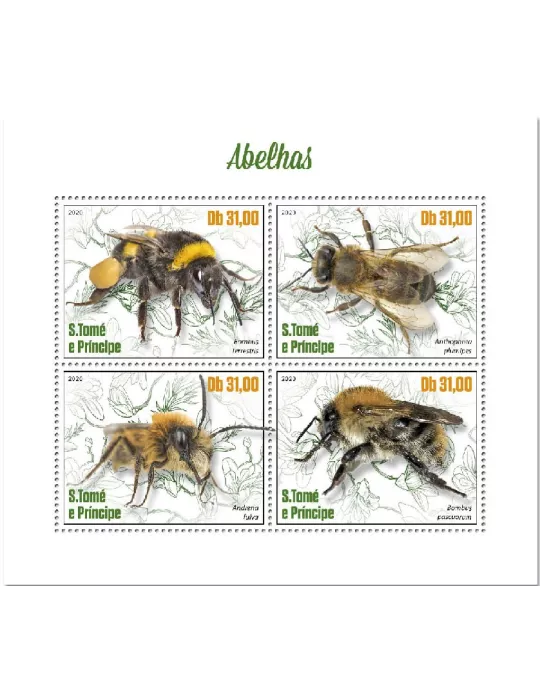 n° 7277/7280 - Timbre SAINT-THOMAS ET PRINCE Poste