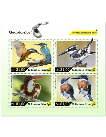 n° 7543/7546 - Timbre SAINT-THOMAS ET PRINCE Poste