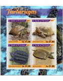 n° 7563/7566 - Timbre SAINT-THOMAS ET PRINCE Poste