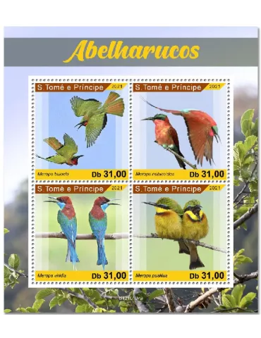 n° 7575/7578 - Timbre SAINT-THOMAS ET PRINCE Poste