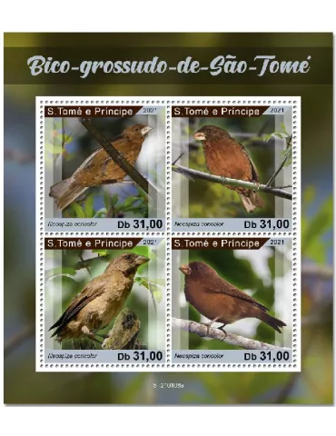 n° 7579/7582 - Timbre SAINT-THOMAS ET PRINCE Poste