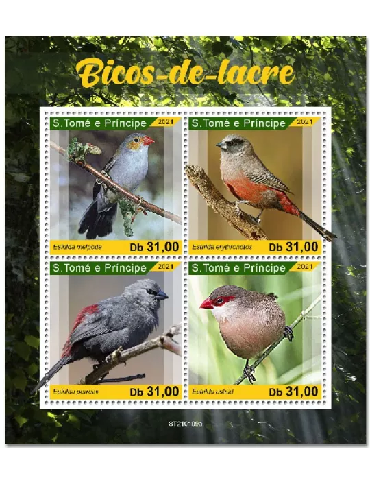 n° 7583/7586 - Timbre SAINT-THOMAS ET PRINCE Poste