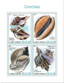 n° 7657/7660 - Timbre SAINT-THOMAS ET PRINCE Poste