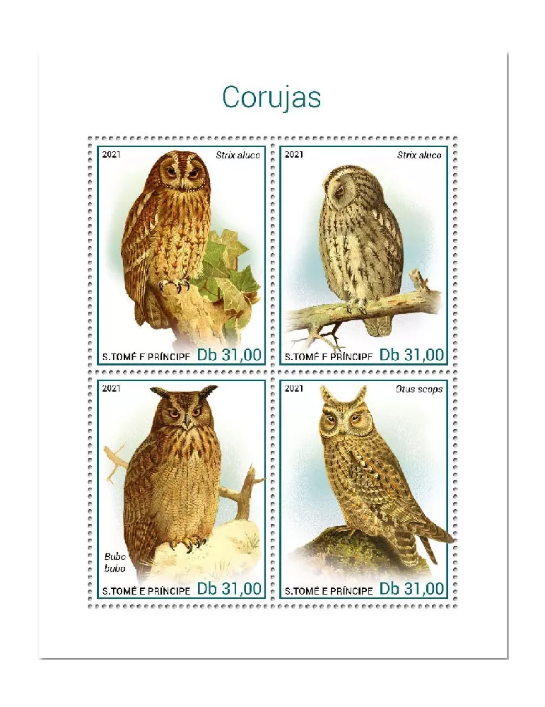 n° 7725/7728 - Timbre SAINT-THOMAS ET PRINCE Poste