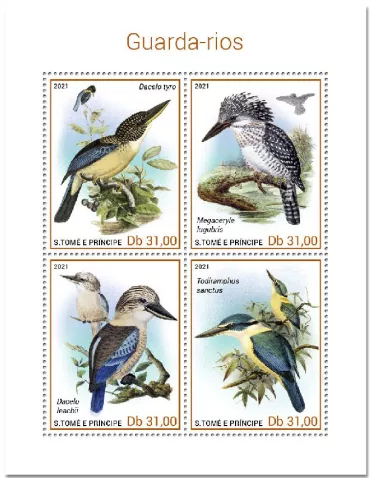 n° 7733/7736 - Timbre SAINT-THOMAS ET PRINCE Poste