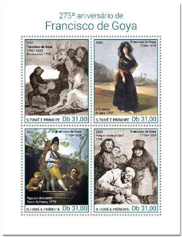 n° 7777/7780 - Timbre SAINT-THOMAS ET PRINCE Poste