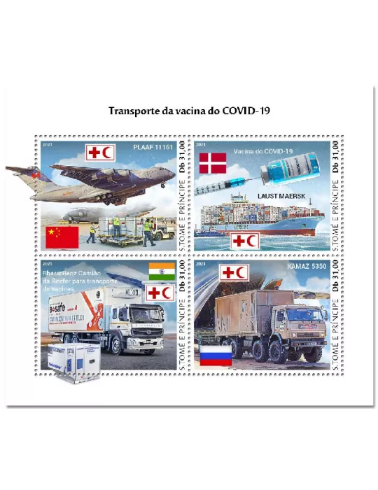 n° 7785/7788 - Timbre SAINT-THOMAS ET PRINCE Poste