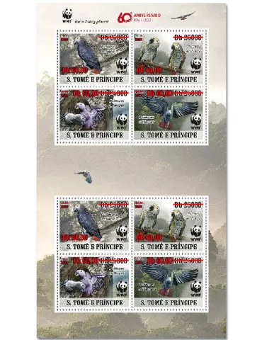 n° 7789/7792 - Timbre SAINT-THOMAS ET PRINCE Poste