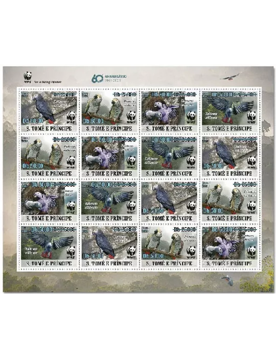 n° 7801/7804 - Timbre SAINT-THOMAS ET PRINCE Poste