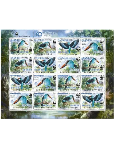 n° 7817/7820 - Timbre SAINT-THOMAS ET PRINCE Poste