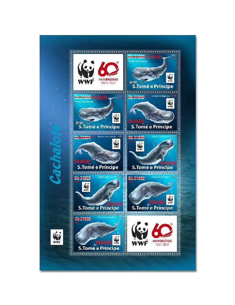 n° 7821/7824 - Timbre SAINT-THOMAS ET PRINCE Poste