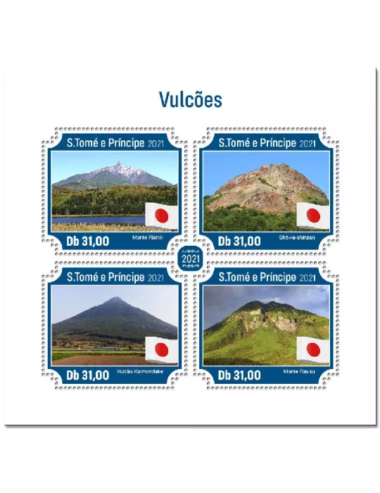 n° 7841/7844 - Timbre SAINT-THOMAS ET PRINCE Poste