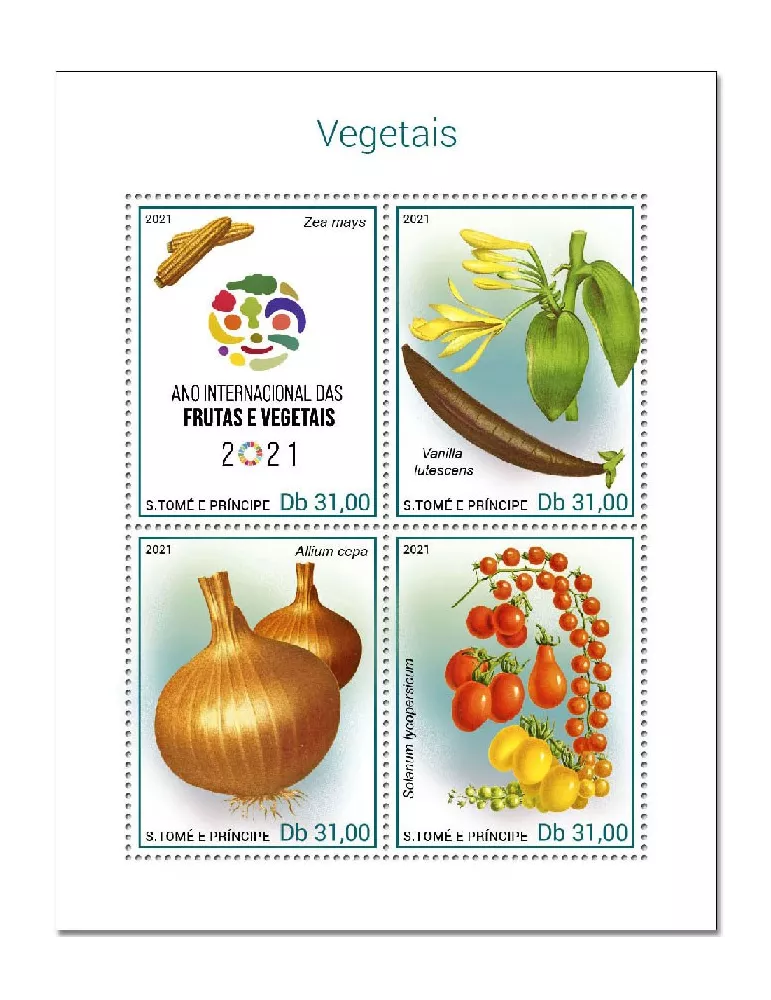 n° 7849/7852 - Timbre SAINT-THOMAS ET PRINCE Poste