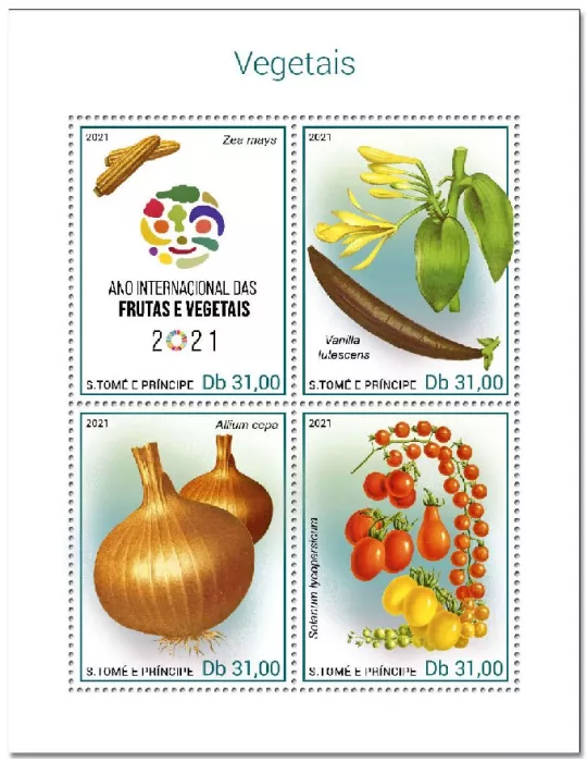 n° 7849/7852 - Timbre SAINT-THOMAS ET PRINCE Poste