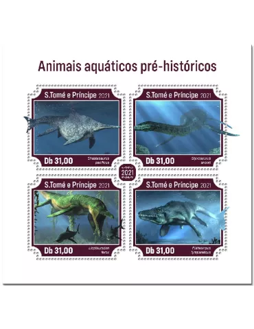 n° 7877/7880 - Timbre SAINT-THOMAS ET PRINCE Poste