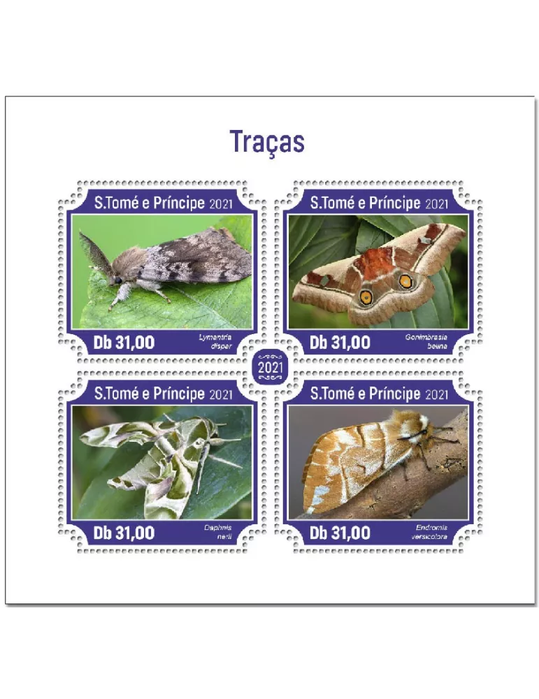 n° 7897/7900 - Timbre SAINT-THOMAS ET PRINCE Poste