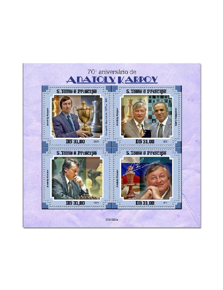 n° 7946/7949 - Timbre SAINT-THOMAS ET PRINCE Poste