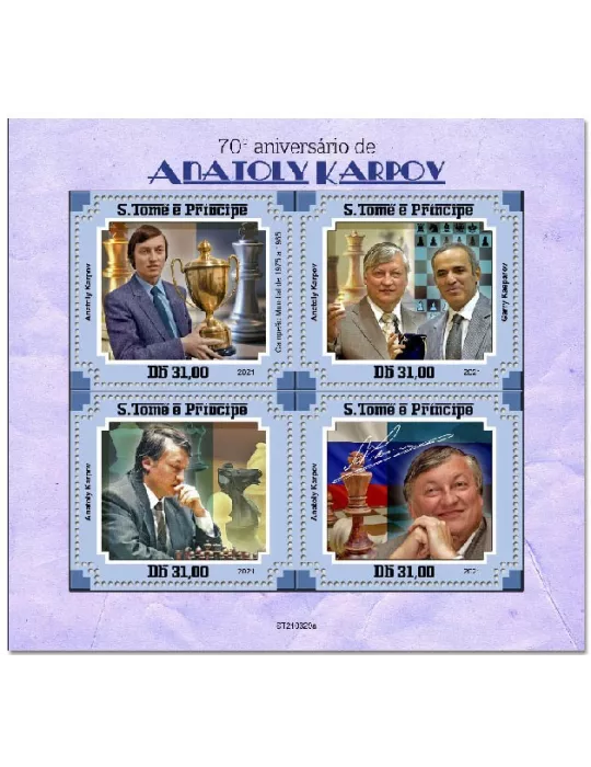 n° 7946/7949 - Timbre SAINT-THOMAS ET PRINCE Poste