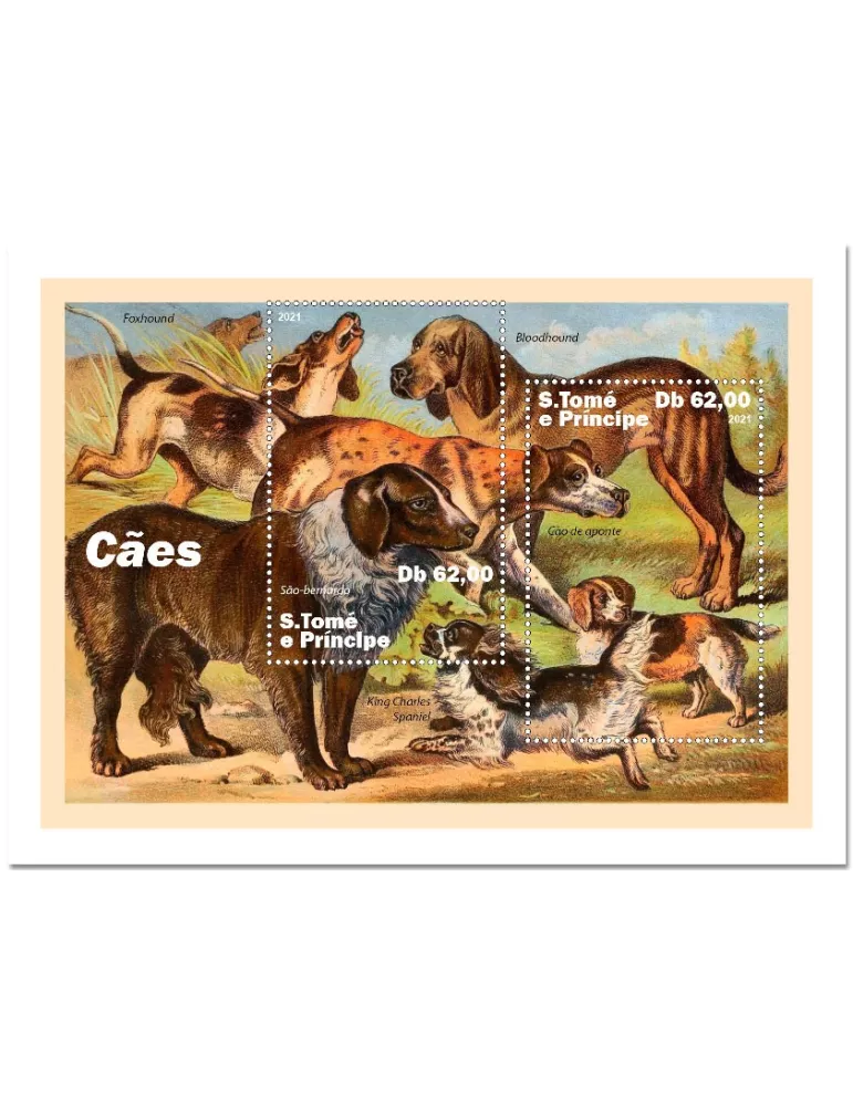 n° 7994/7995 - Timbre SAINT-THOMAS ET PRINCE Poste