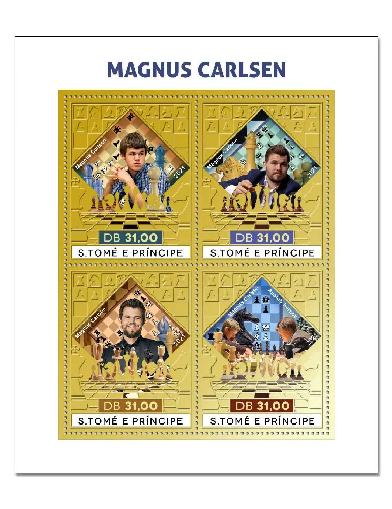 n° 8070/8073 - Timbre SAINT-THOMAS ET PRINCE Poste