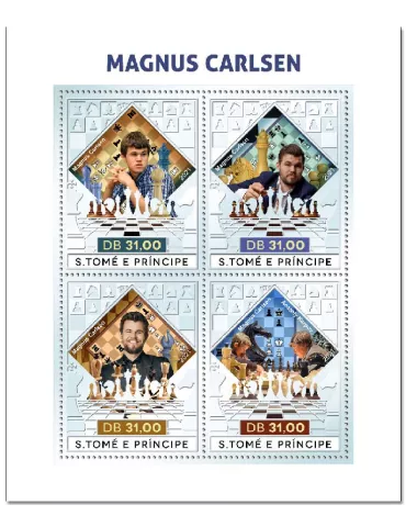 n° 8074/8077 - Timbre SAINT-THOMAS ET PRINCE Poste