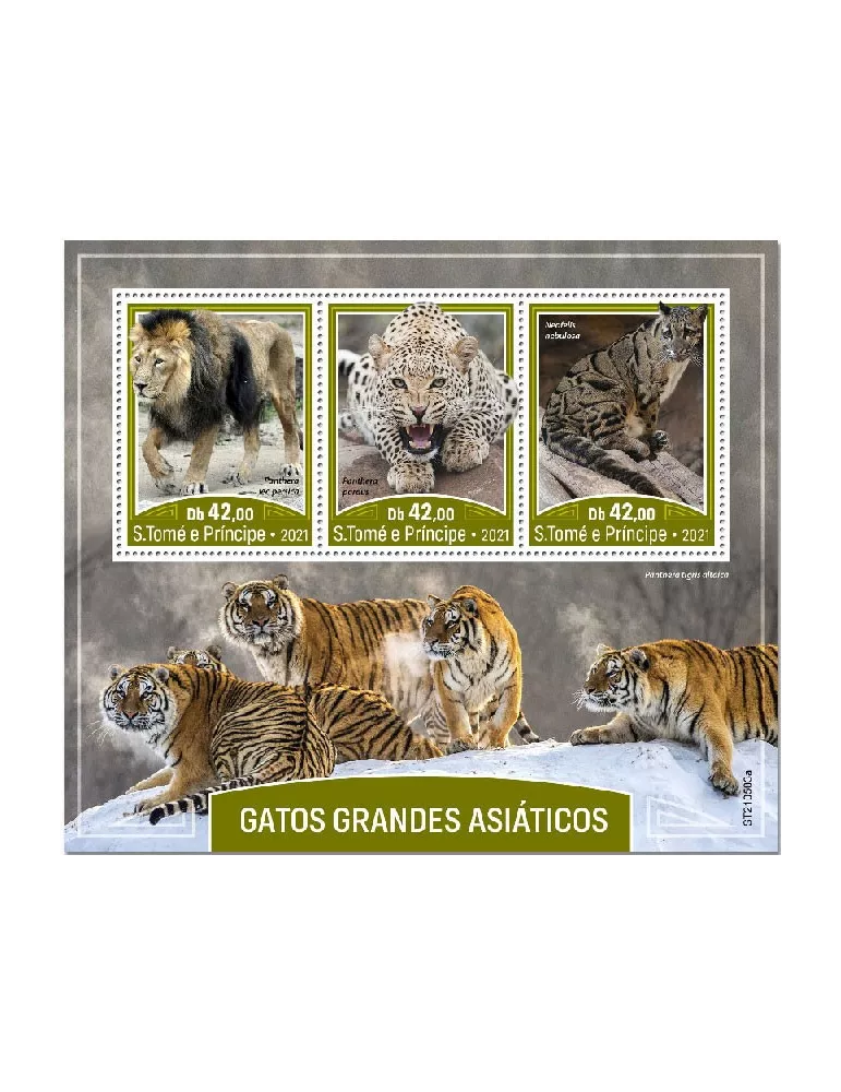 n° 8130/8132 - Timbre SAINT-THOMAS ET PRINCE Poste