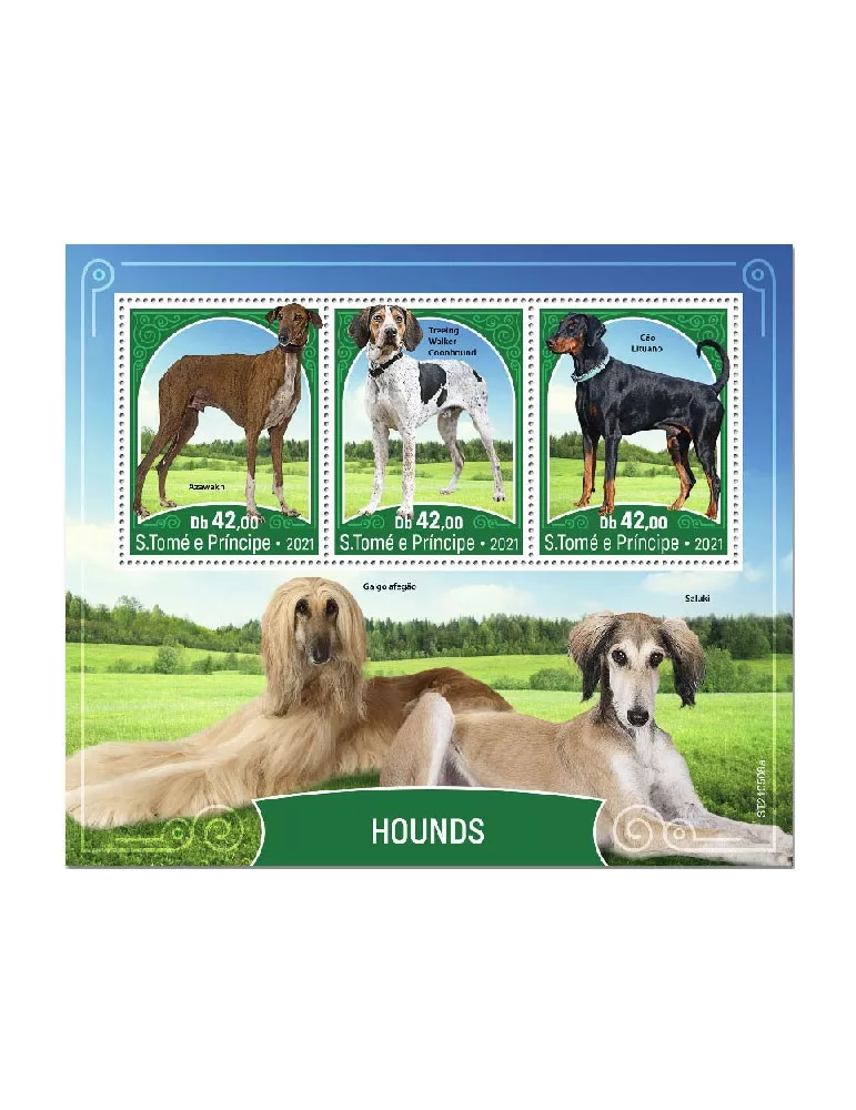 n° 8145/8147 - Timbre SAINT-THOMAS ET PRINCE Poste