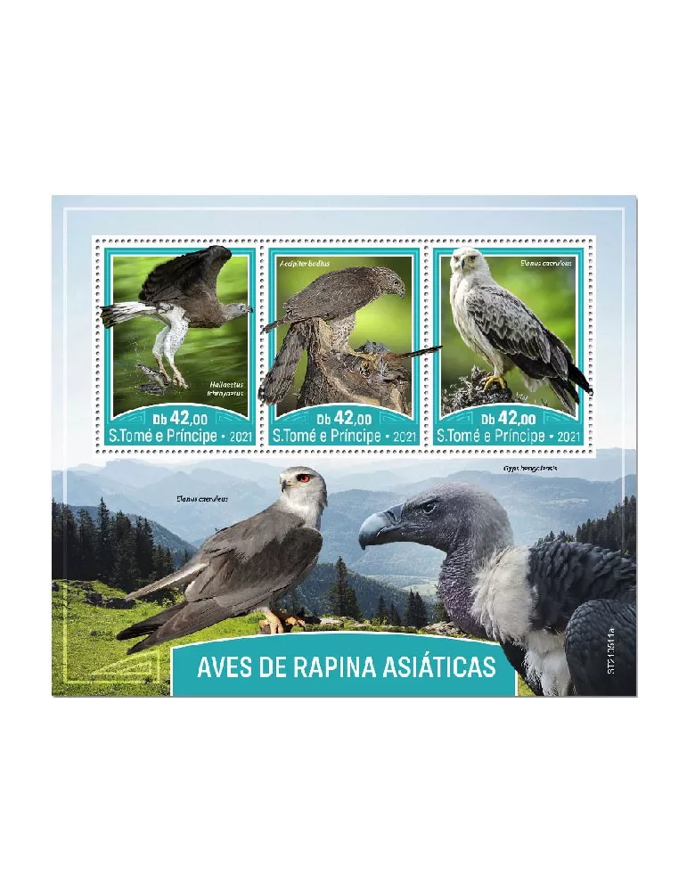 n° 8154/8156 - Timbre SAINT-THOMAS ET PRINCE Poste