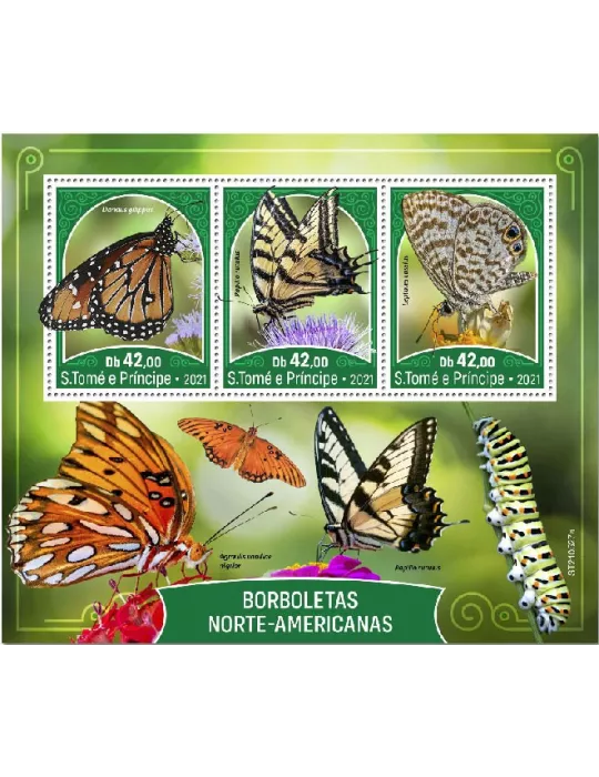 n° 8202/8204 - Timbre SAINT-THOMAS ET PRINCE Poste