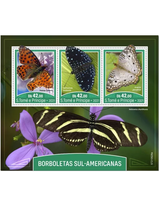 n° 8205/8207 - Timbre SAINT-THOMAS ET PRINCE Poste