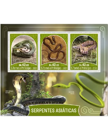 n° 8235/8237 - Timbre SAINT-THOMAS ET PRINCE Poste